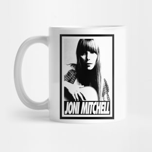 Joni Mitchell - Portrait retro Mug